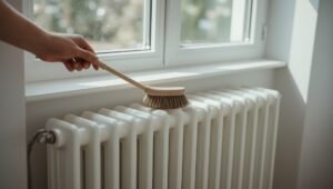 Heizkörper reinigen: Staub aus Lamellen und Zwischenräumen entfernen