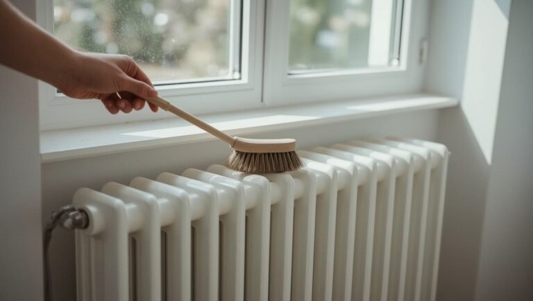 Heizkörper reinigen: Staub aus Lamellen und Zwischenräumen entfernen
