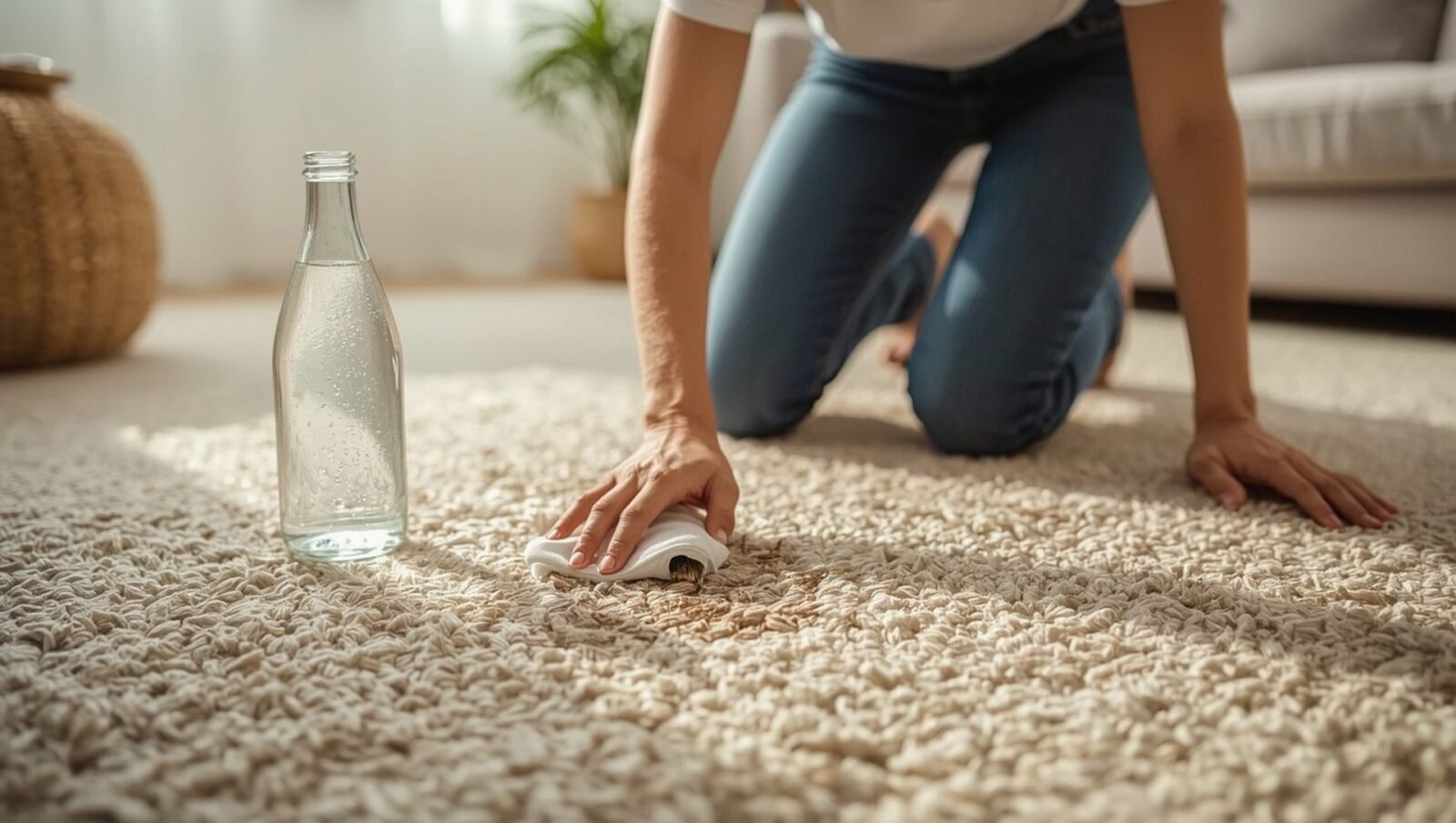 Teppich reinigen: Trocken- und Nassmethoden für jeden Fleck